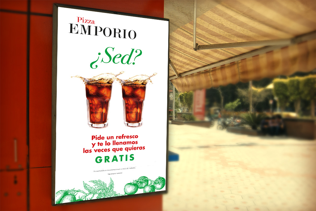 Pizza Emporio promocion