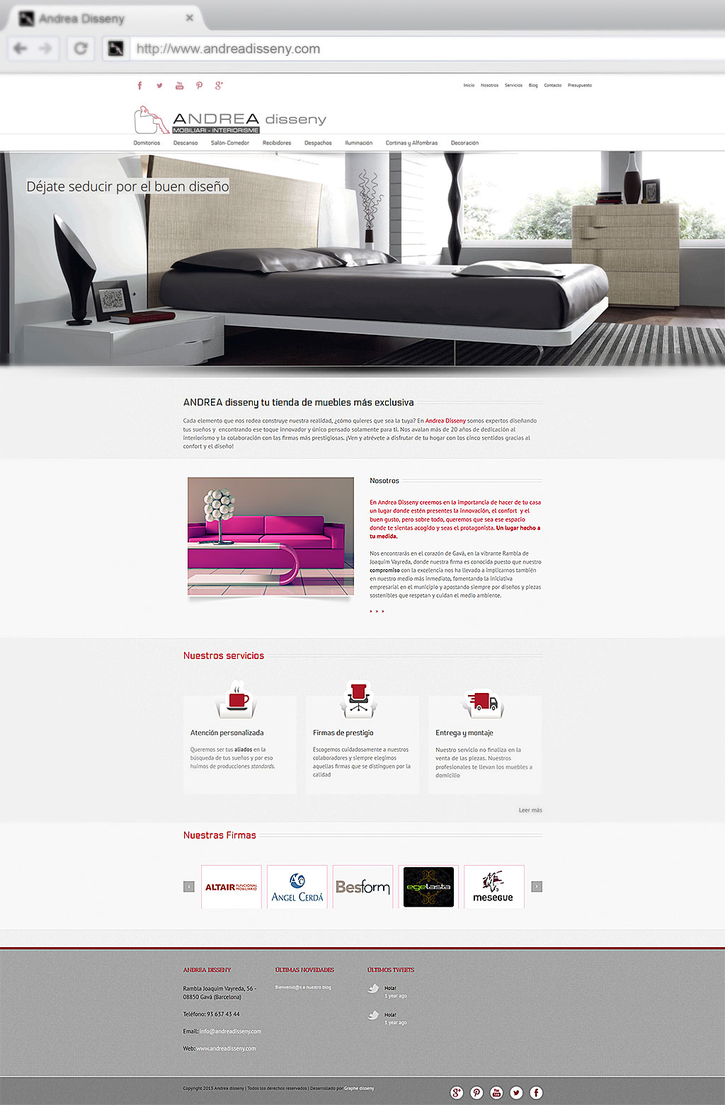 andrea disseny web